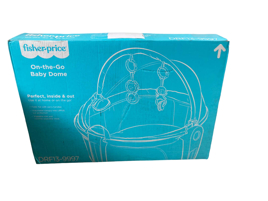 secondhand Fisher Price On-the-Go Baby Dome, Multi Bubbles