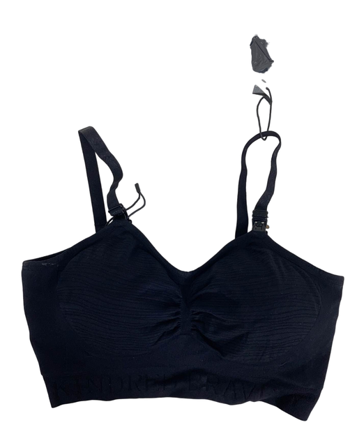 used Kindred Bravely Sublime Hands-Free Pumping & Nursing Bra, Black, Large