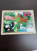 secondhand BUNDLE Melissa & Doug Wooden Puzzles