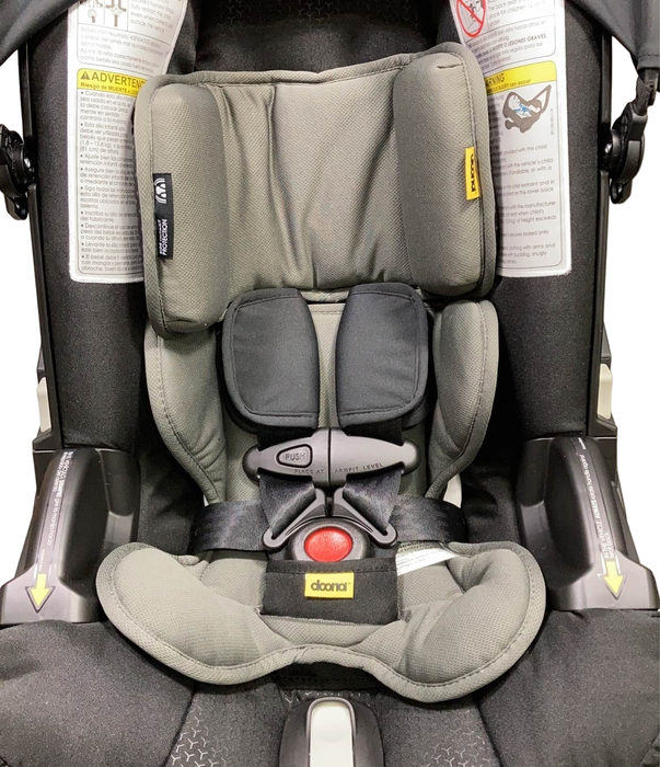 Doona Infant Car Seat & Stroller Combo, 2023, Nitro Black