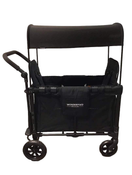 secondhand Wonderfold W2 Original Multifunctional Double Stroller Wagon, 2021, Black