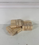 used BUNDLE Wooden Blocks