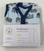 used Burt's Bees Baby Beekeeper Wearable Blanket, L, 0.5 TOG (Lightweight), Indigo Bears