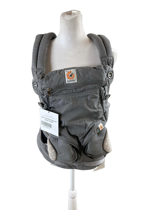 used Ergobaby Four Position 360 Baby Carrier, Dewy Grey