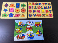 used BUNDLE Wooden Puzzles