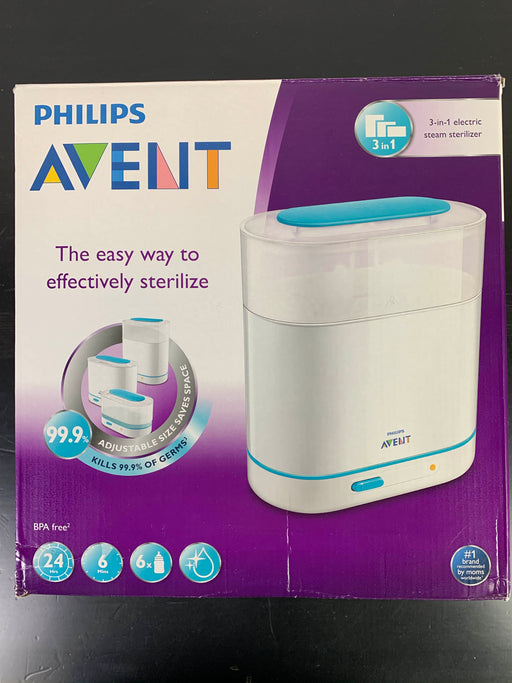 used Philips Avent 3-in-1 Electronic Steam Sterilizer