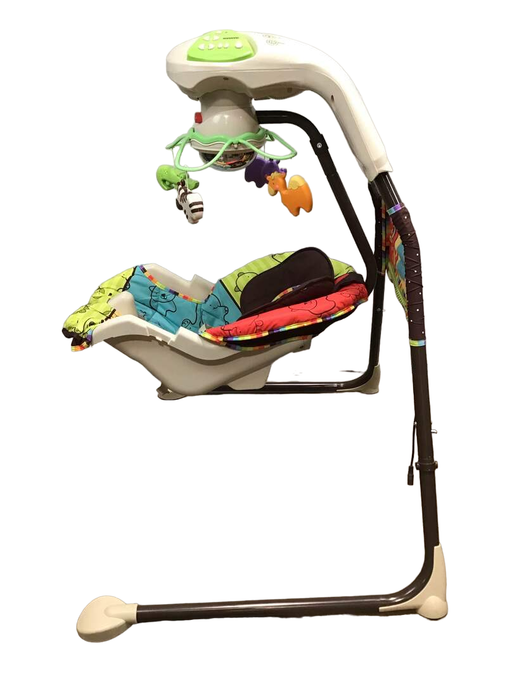 secondhand Fisher Price Cradle 'n Swing, Luv U Zoo