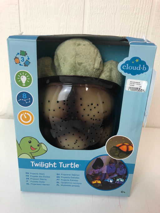 used Cloud b. Twilight Turtle Plush Night Light Projector