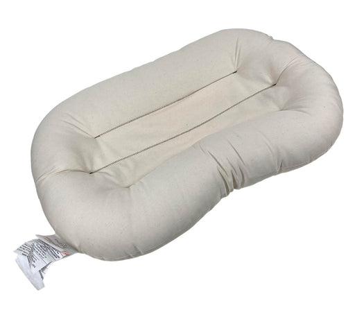 used Snuggle Me Organic Sensory Infant Lounger, Natural