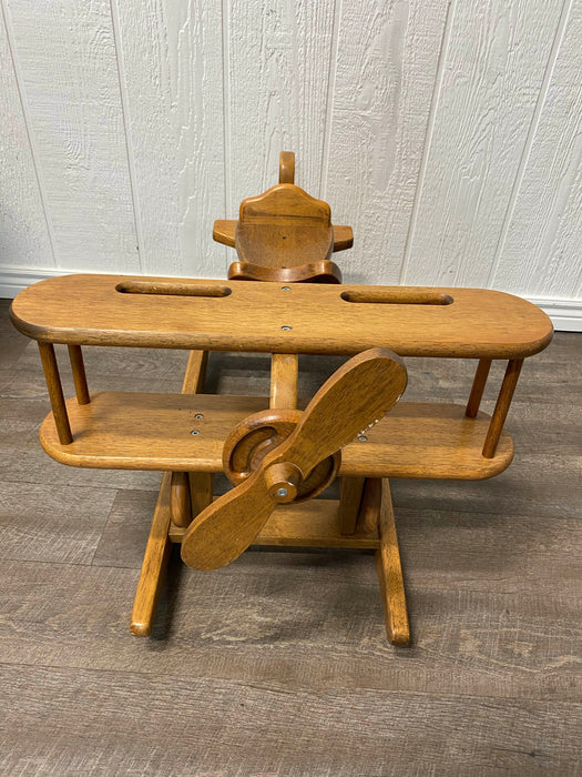 secondhand Wooden Airplane Rocker