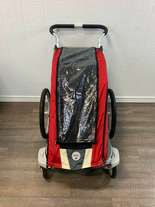 secondhand Thule Chariot Cougar 1 Bike Trailer With Jogging Kit