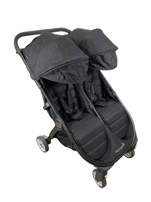 used Baby Jogger City Tour 2 Double Stroller, 2022, pitch black