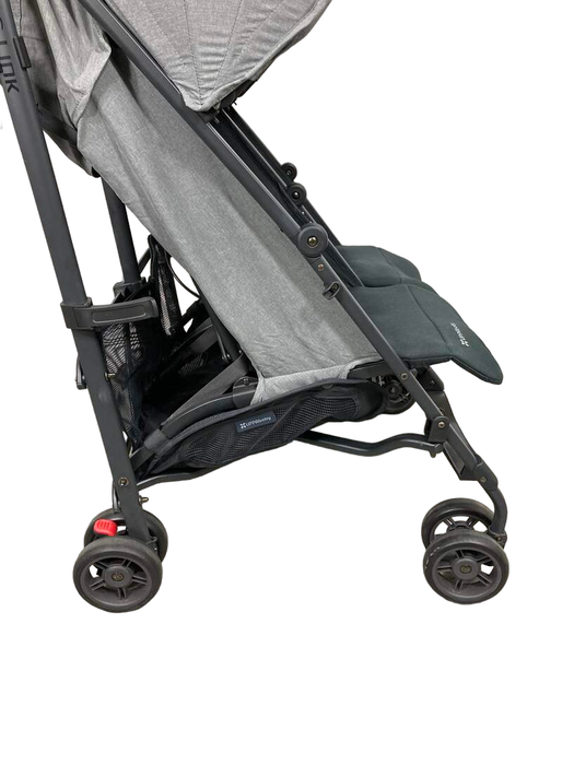 secondhand UPPAbaby G-Link V2 Double Stroller, 2022, Greyson (Charcoal Melange)