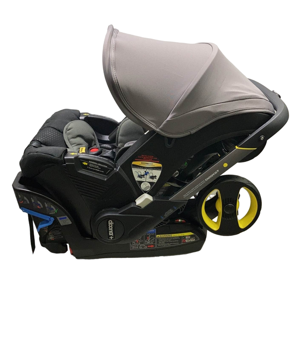 secondhand Doona Infant Car Seat & Stroller Combo, 2022, Grey Hound