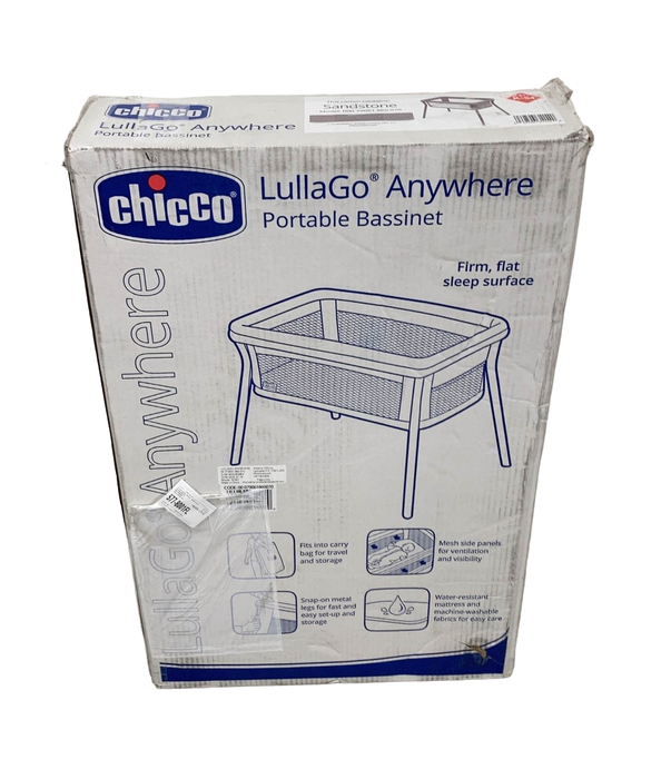 used Chicco Lullago Anywhere Portable Bassinet