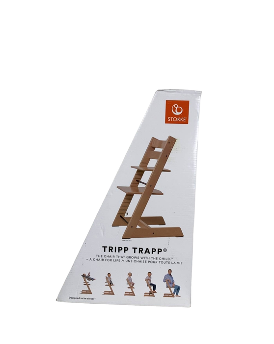 secondhand Stokke Tripp Trapp Chair, Walnut