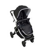 used Mockingbird Single to Double Stroller, 2023, Silver with Black Leather, Windowpane, Black