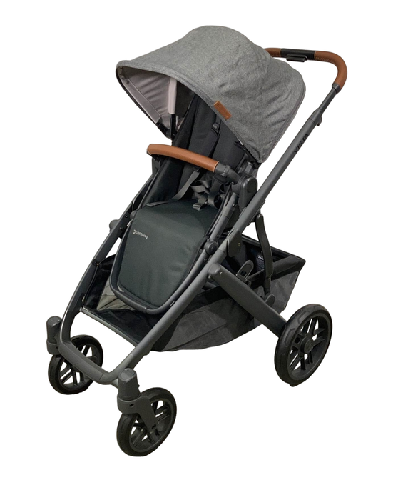 secondhand UPPAbaby VISTA V2 Stroller, 2022, Greyson (Charcoal Melange)