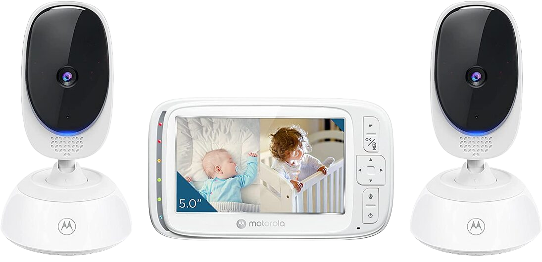 Motorola VM75-2 5” Video Baby Monitor 2-Pack