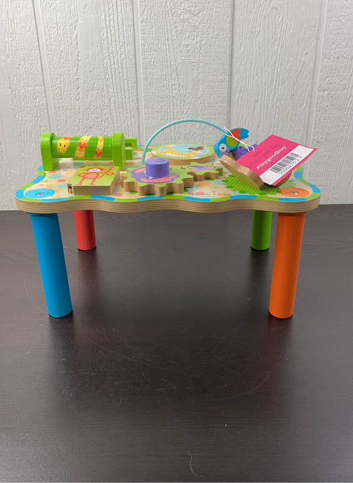 used Melissa & Doug Jungle Wooden Activity Table