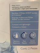 secondhand Philips Avent Microwave Steam Sterilizer