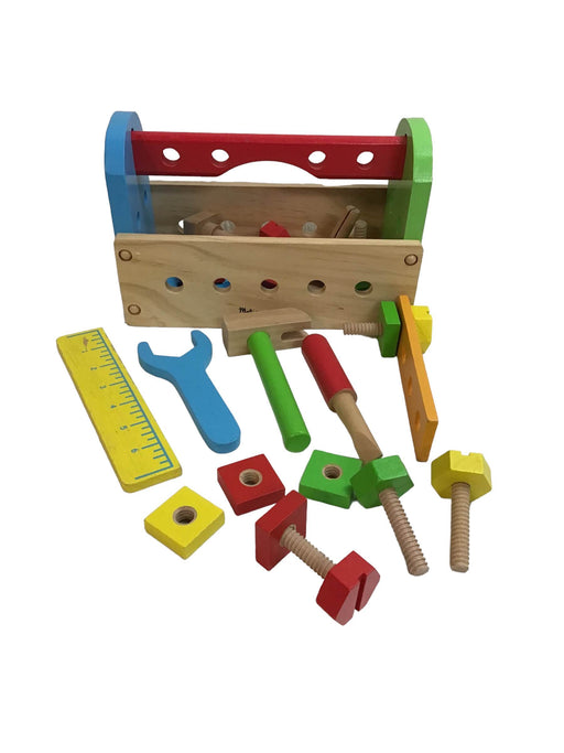 used Melissa & Doug Take-Along Tool Kit Wooden Toy