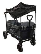 used Wonderfold X2 Push + Pull Double Stroller Wagon, 2021, Stone Gray