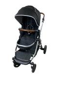 used Mockingbird Single to Double Stroller, 2022, Silver with Penny Leather, Windowpane, Black 