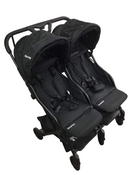 used Mompush Lithe Double Stroller, Black, 2022