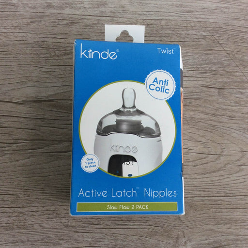 used Kiinde Active Latch Nipples, Slow flow