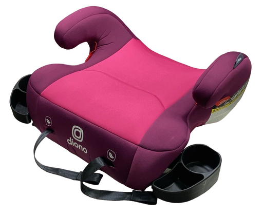 used Diono Solana 2 Backless Booster Seat, 2022, With LATCH, Pink