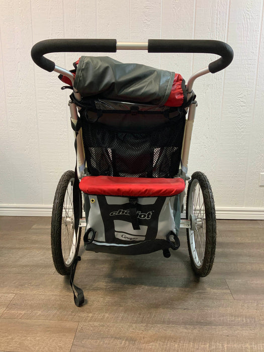 used Thule Chariot Cougar 1 Bike Trailer With Jogging Kit