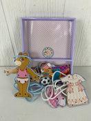 used Melissa & Doug Dress Up Lacing Bear