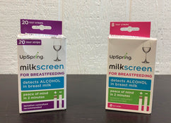 used Upspring Milkscreen Disposable Breastmilk Home Test Strips