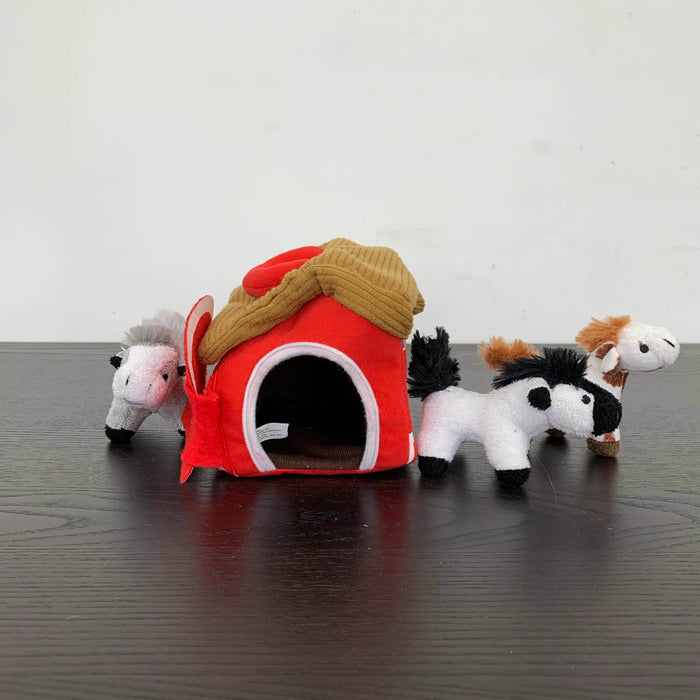 secondhand Plush Barn And Farm Animals