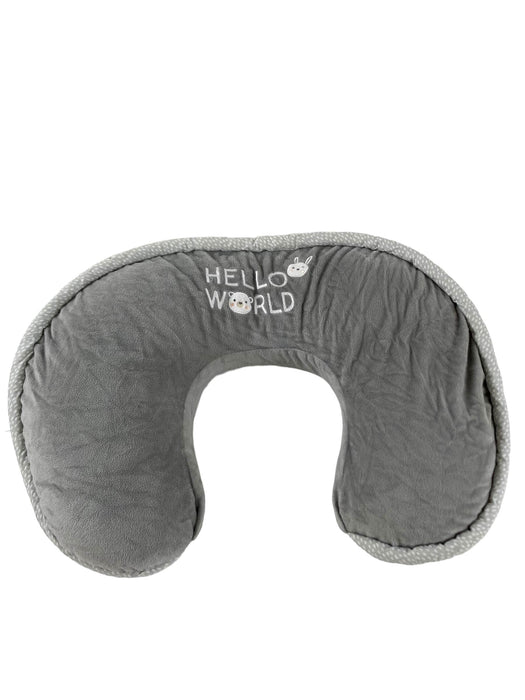 secondhand Boppy Nursing and Infant Support Luxe Pillow, Hello World