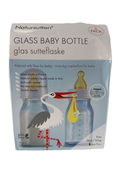 used Natursutten 2-pack Glass Baby Bottles, 3.7 Oz