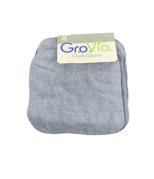 used GroVia Cloth Reusable Cloth Diapering Wipes