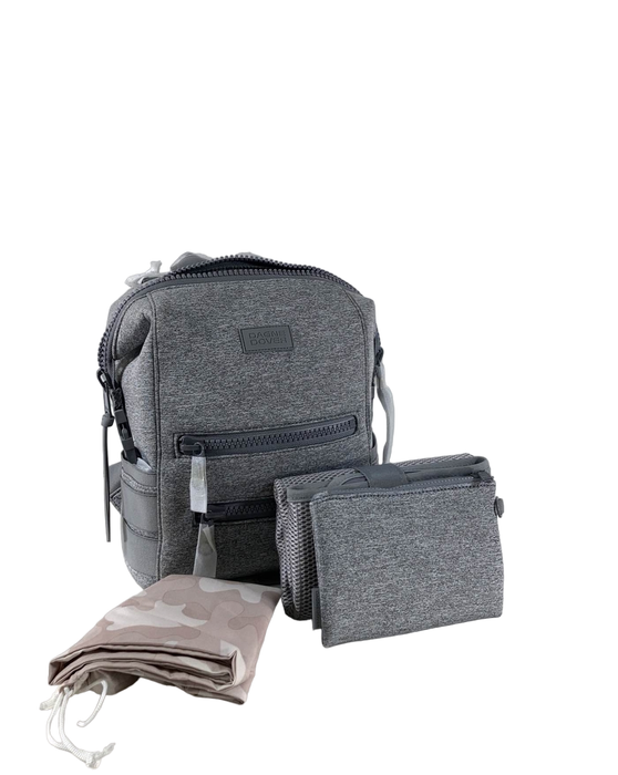 secondhand Dagne Dover Indi Diaper Backpack Small, Heather Grey