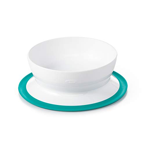 used OXO Tot Stick & Stay Suction Bowl, Teal