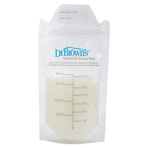 used Dr. Brown's Breast Milk Storage Bags, 50 Count