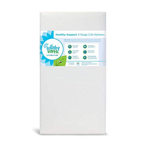 used Lullaby Earth Healthy Support 2-Stage Crib Mattress