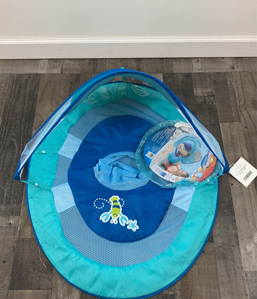 secondhand SwimWays Baby Spring Float with Sun Canopy