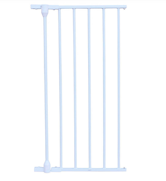 used Cardinal Gates Xpanda Gate Extension, 15-inch, White