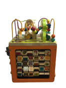 secondhand B. toys Zany Zoo Wooden Activity Cube