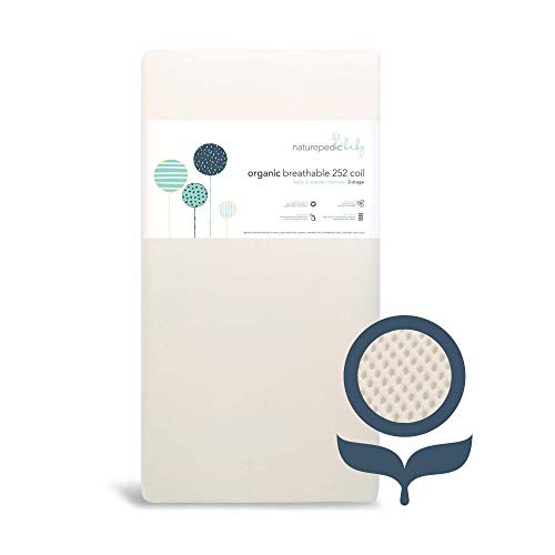 used Naturepedic Organic 2-Stage Breathable Crib Mattress