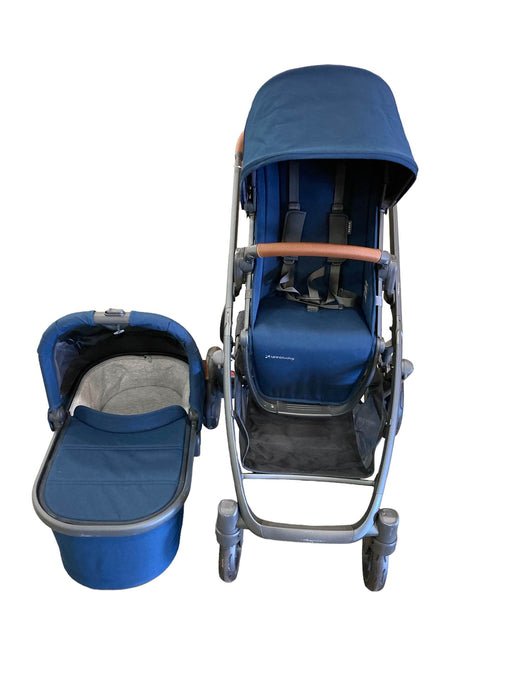 used UPPAbaby VISTA V2 Stroller, 2021, Gregory (Blue Melange)