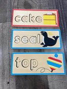 secondhand Melissa & Doug See & Spell Wooden Educational Board