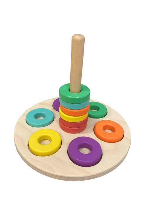 secondhand Lovevery Flexible Wooden Stacker