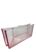 secondhand Stokke Flexi Bath Foldable Baby Bathtub, Transparent Pink, Regular